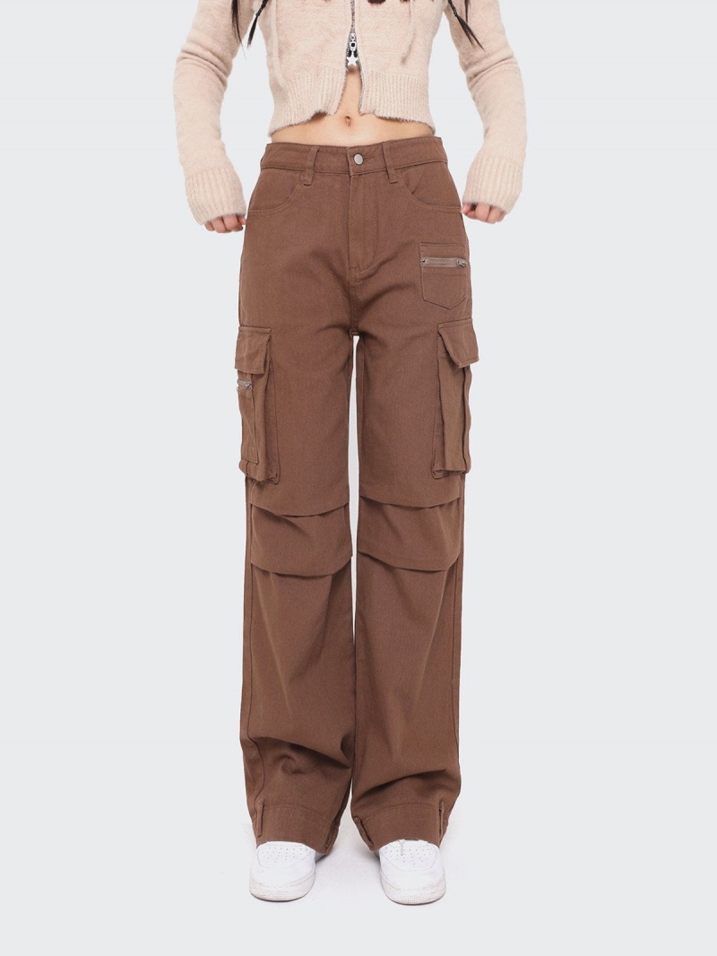 Cafe  Pantalon Cargo Aelfric Eden Plissé Large Pocket - WQL-6748511